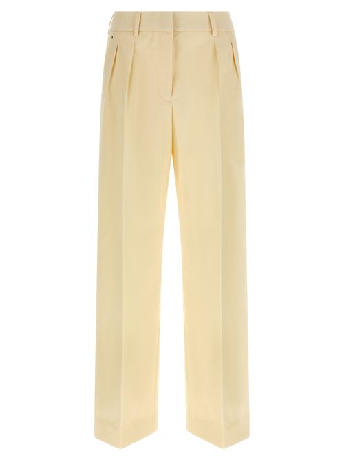 Tailored Trousers Pants Beige