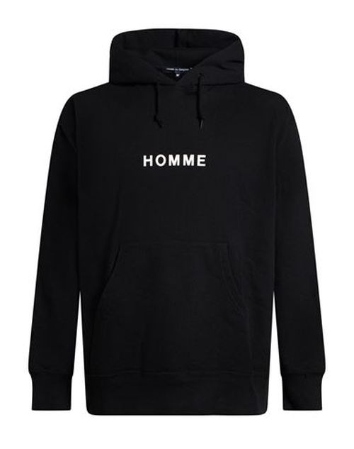 Comme Des Garçons Homme Man Sweatshirt Black Size L Cotton