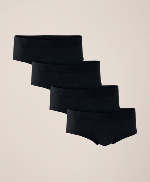 Men's Black Everyday Brief 4-Pack
