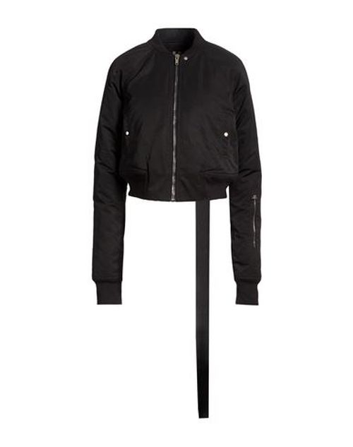 Woman Jacket Black Size M Polyamide, Cotton