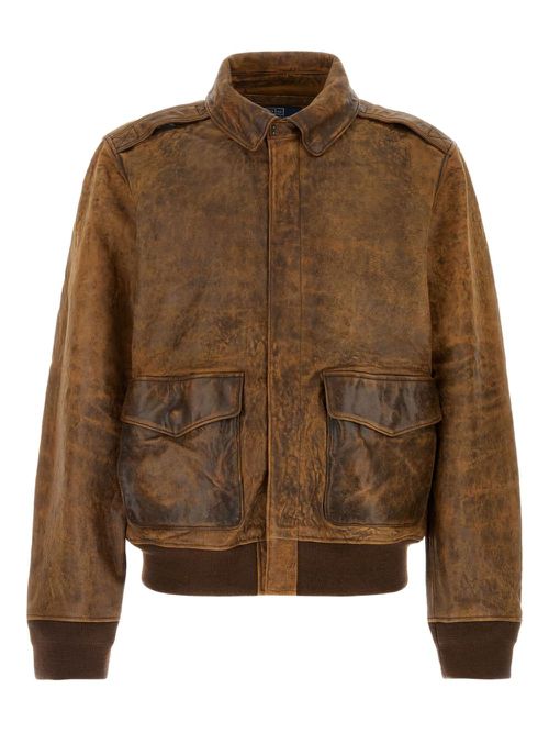Leather jacket - Brown