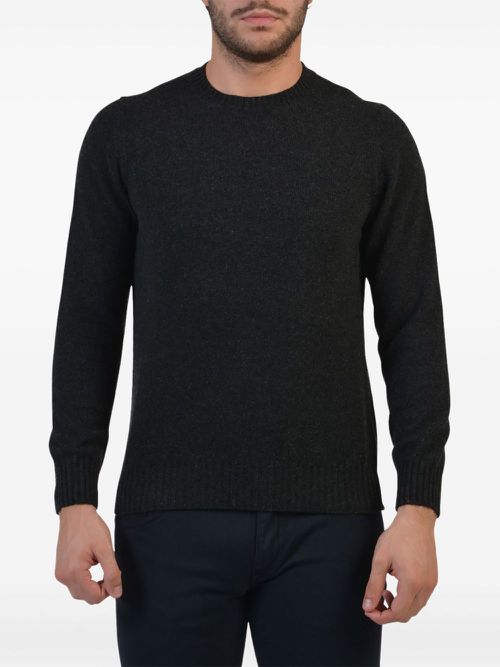 Knit cashmere sweater - Grey