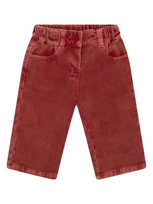 Pegaso velvet trousers - Red