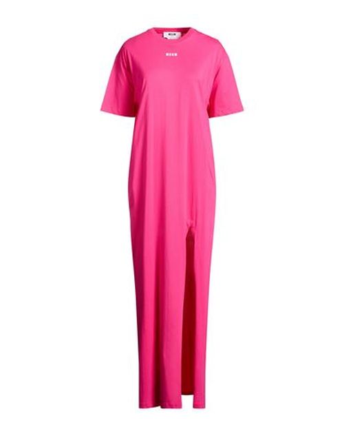 Woman Maxi dress Fuchsia Size M Cotton