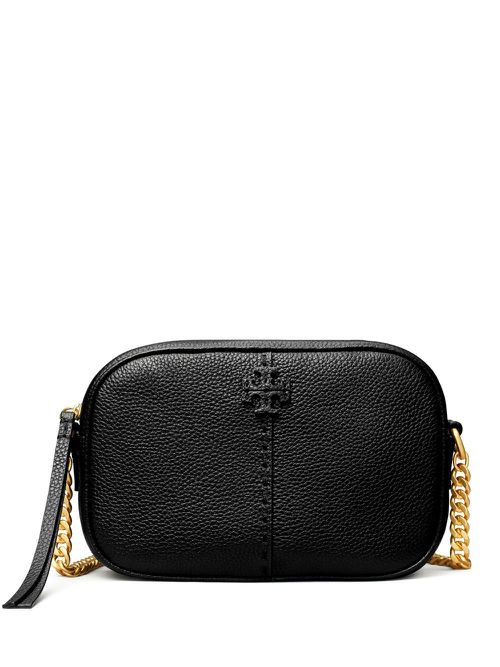 McGraw leather camera bag - Black