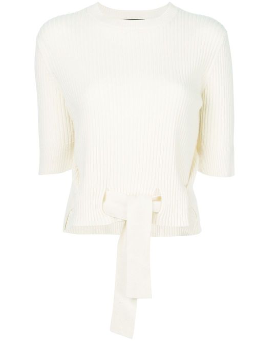 Cashmere In Love cashmere Dee crop sweater - Neutrals