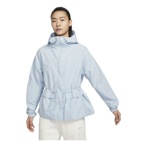 (WMNS) Sportswear Everything Wovens Oversized Hooded Jacket 'Light Armoury Blue'