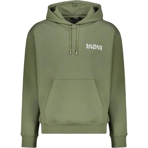 Balmain Logo Motif Hoodie