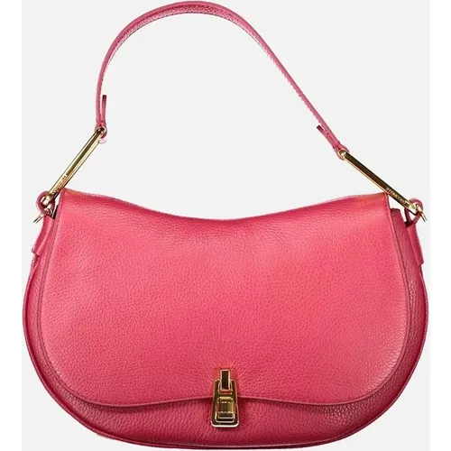 Coccinelle Women's Red Leather Women Handbag - Size: ONE size