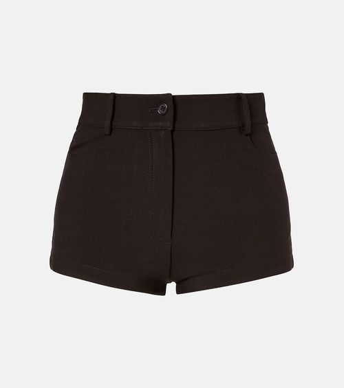 Leon high-rise shorts