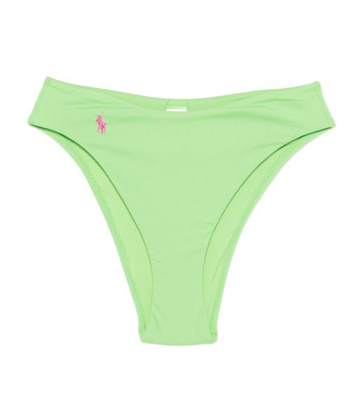 Green Logo Bikini Bottom Swimwear