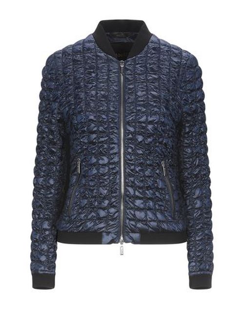 Woman Puffer Slate blue Size 6 Polyamide