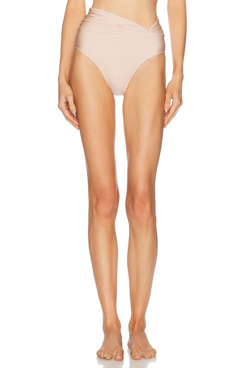 Shani Shemer Danny Bikini Bottom in Pink Blush - Blush. L also in M