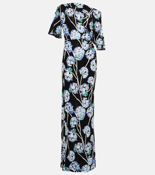 Diane von Furstenberg Wittrock floral jersey maxi dress