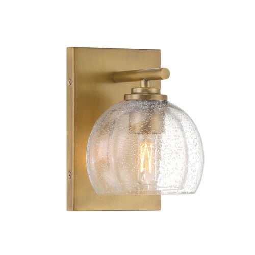 Legacy Brass Bathroom Vanity Light from the Glint Collection