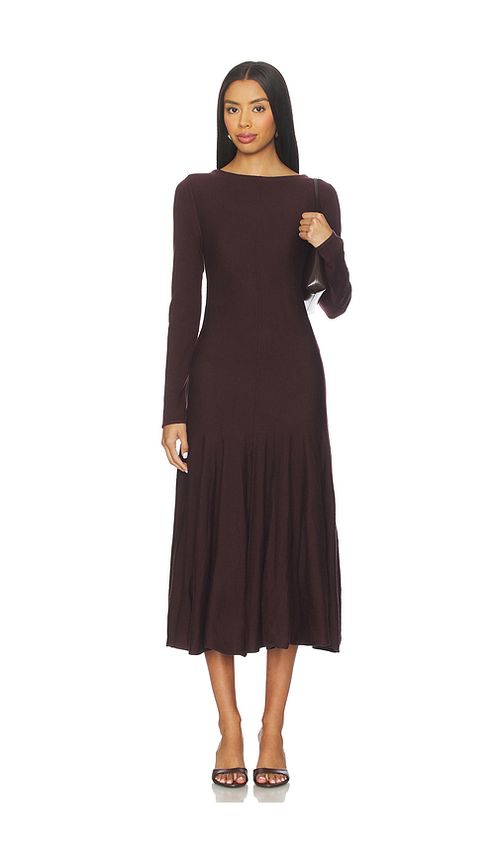 ASTR the Label Doreyda Sweater Dress in Eggplant. XL also in L, M