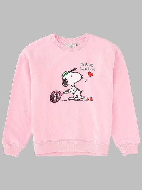 Kids Brionand SnooPaint Tennis Sweatshirt