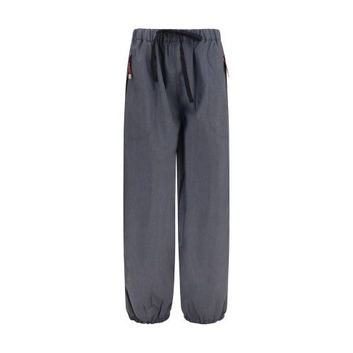 Merino Wool and Mohair Trousers — Gray
