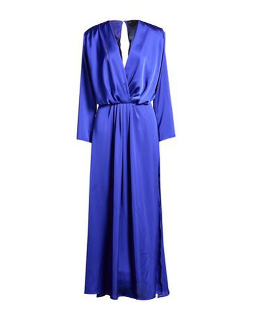 Woman Maxi dress Bright blue Size 2 Polyester