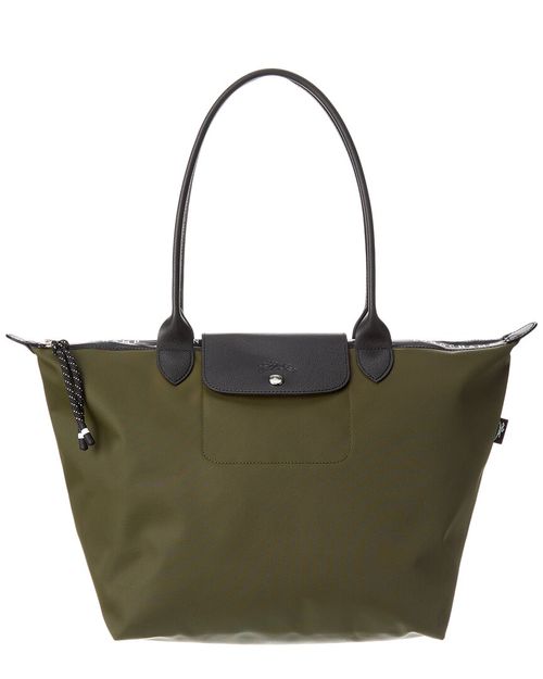 Le Pliage Energy Large Canvas Long Handle Tote