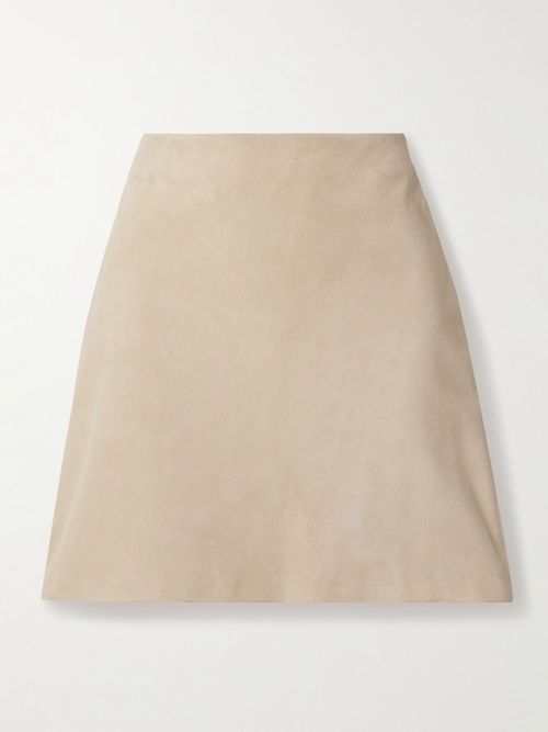 Carreen Suede Mini Skirt