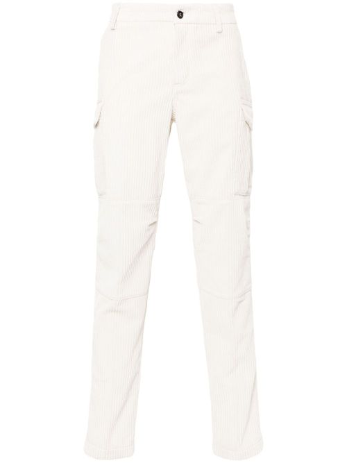 Cotton trousers - White