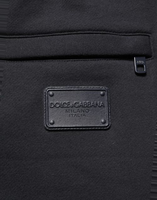 Viscose Drawstring Joggers — Black
