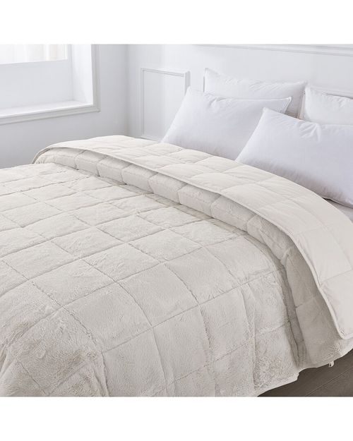 St. James Home Cozy Down Alternative Reversible Blanket