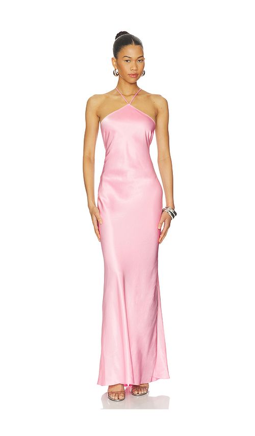 Anna October Angela Maxi Dress in Pink. S. Also in