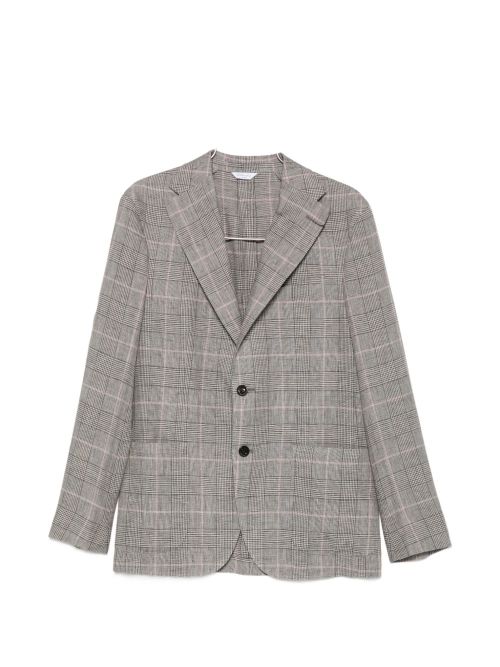 Line double-breasted jacket