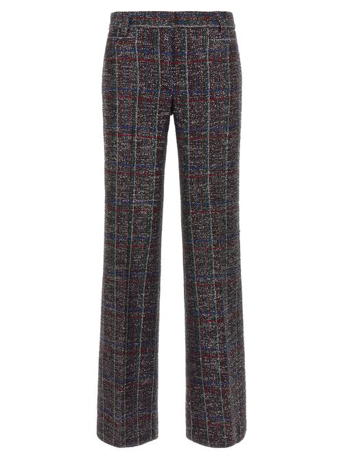 Sequin Tartan Pants