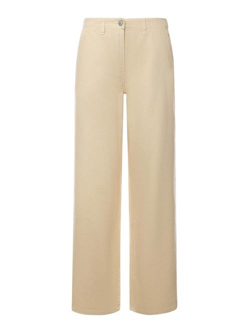 Wide-Leg Denim Jeans