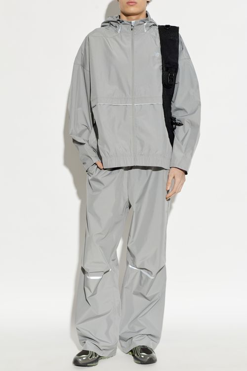 Lightweight Jacket With Logo, Men's, Grey