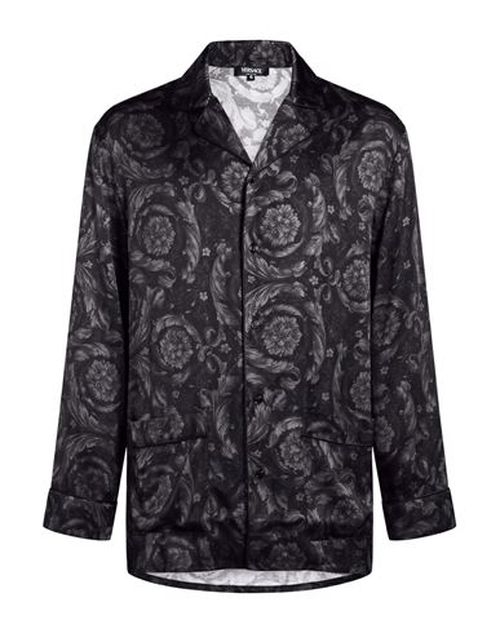 Man Shirt Charcoal Size 38 Viscose