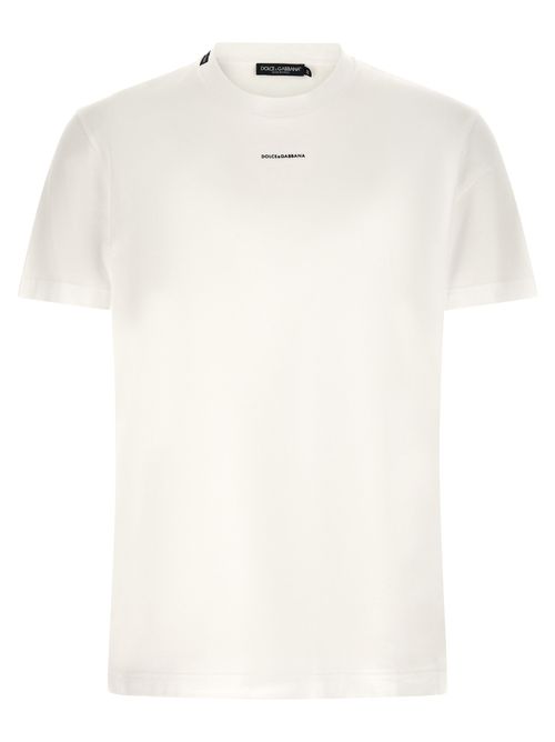 Logo-Embroidered Cotton T-Shirt — White