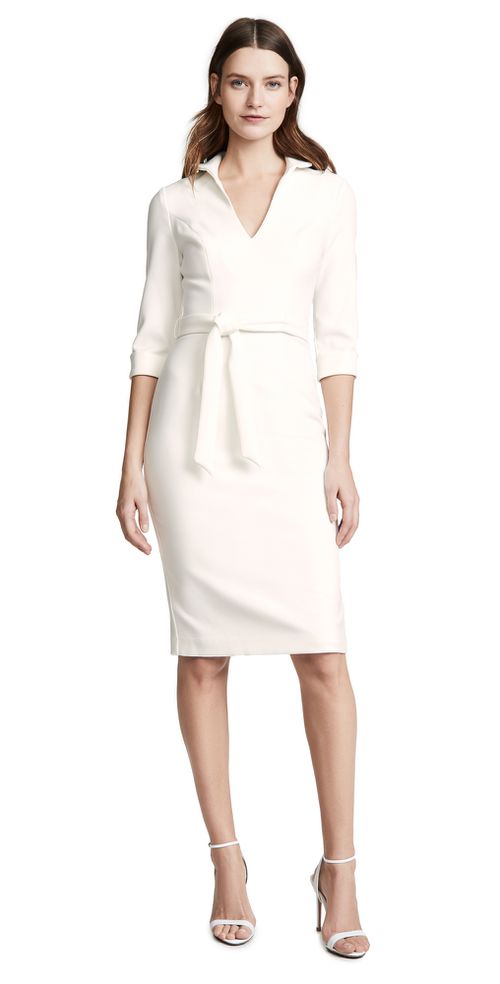 Madeline Sheath Dress Porcelain