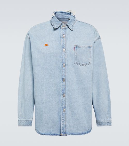 Denim overshirt