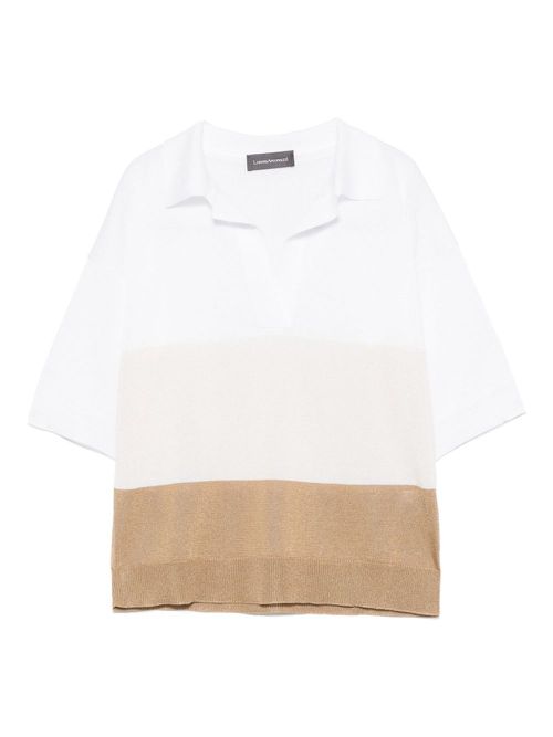 Lorena Antoniazzi striped T-shirt - White