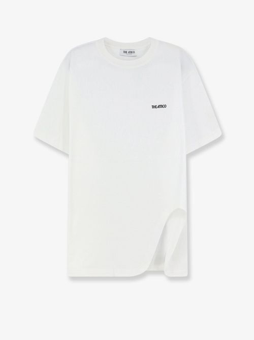 Logo-Embroidered Cotton T-shirt — White
