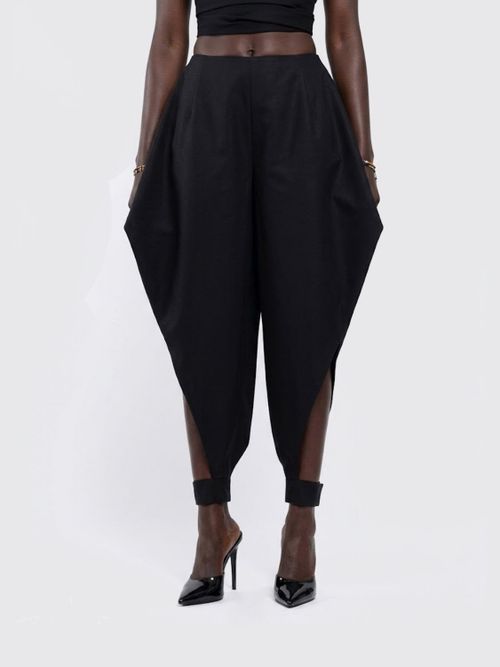 ALAÏA Pants Woman color Black