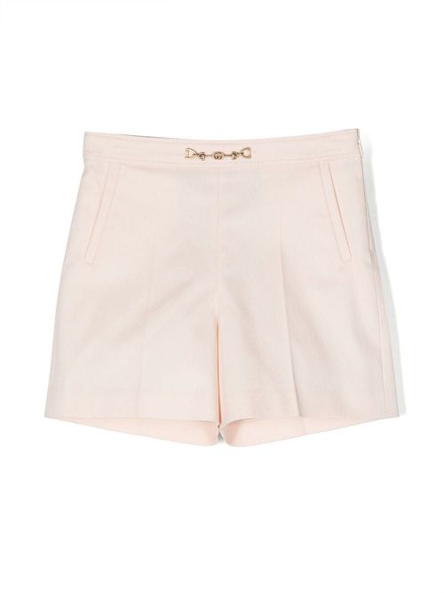 Double G plaque shorts - Pink