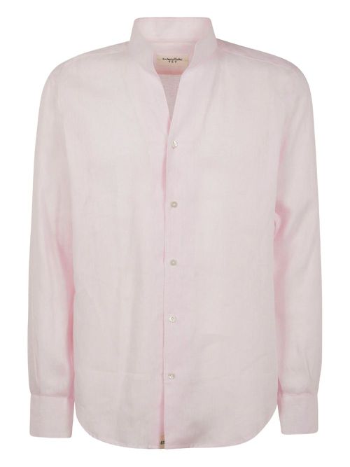 Tintoria Mattei linen shirt - Pink