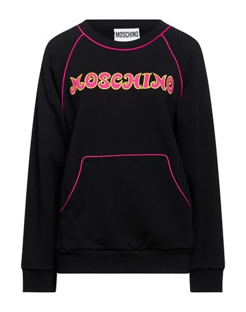 Woman Sweatshirt Black Size 12 Cotton
