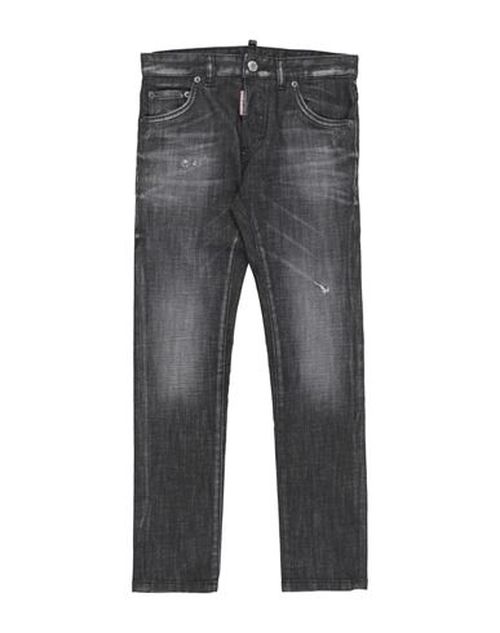 Kid Jeans Black Size 10 Cotton, Elastane, Cow leather