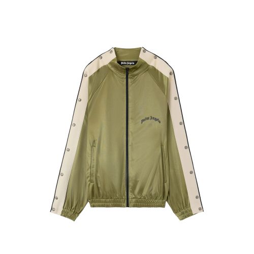 Snap-button Side Bands Track Jacket