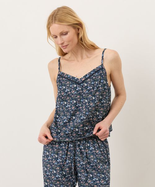 Women's Ditsy Dayspring Breezy Cotton Sleep Cami