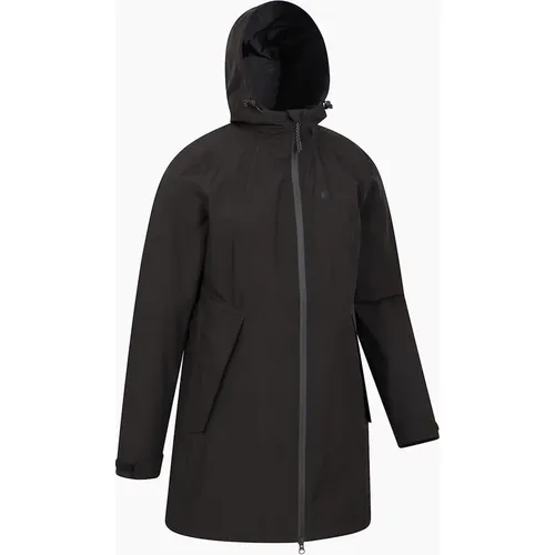 Women's Mountain Warehouse Womens/Ladies Hilltop II Waterproof Jacket - Black