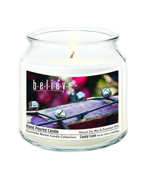 Believe Hand-Poured Soy Wax Candle