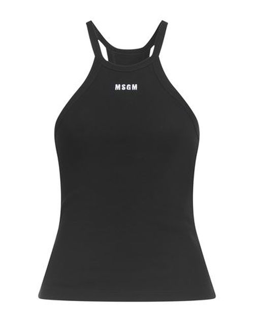 Woman Top Black Size S Cotton, Elastane
