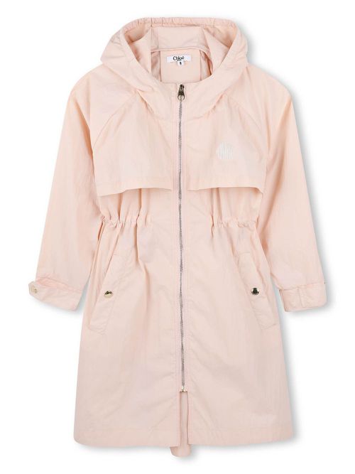 Hooded windbreaker - Pink